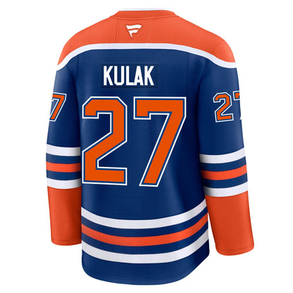 Brett Kulak Edmonton Oilers Fanatics Premium Home Jersey