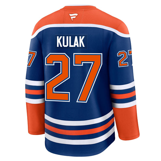 Brett Kulak Edmonton Oilers Fanatics Premium Home Jersey