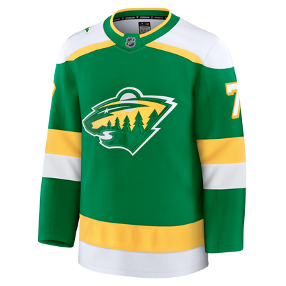Brock Faber Minnesota Wild 2024 Fanatics Premium Official NHL THIRD ALTERNATE Jersey