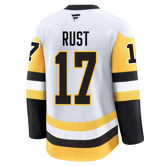 Bryan Rust Pittsburgh Penguins Fanatics Premium Away Jersey