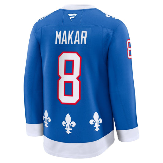 Cale Makar Colorado Avalanche Fanatics Alternate Premium Jersey