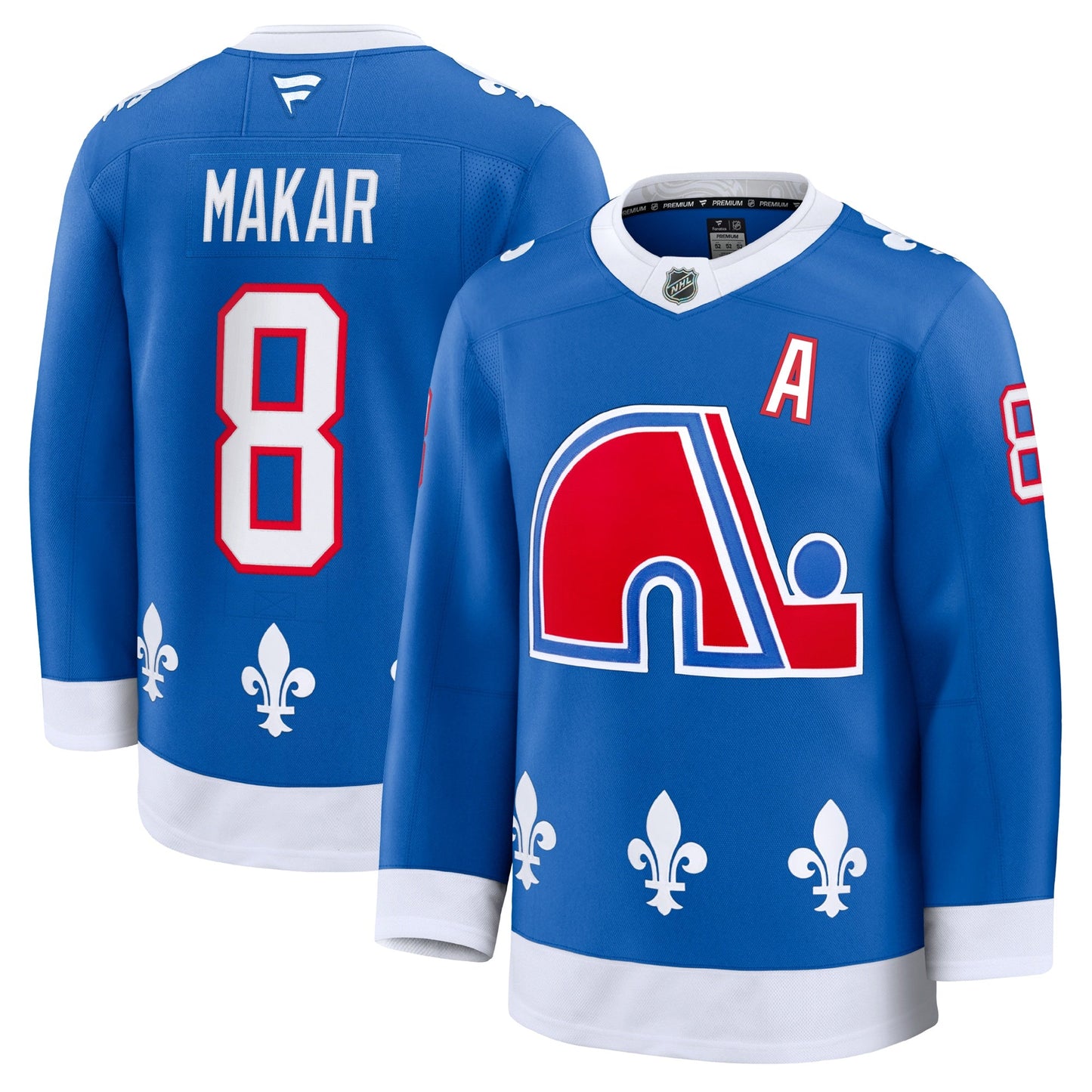 Cale Makar Colorado Avalanche Fanatics Alternate Premium Jersey