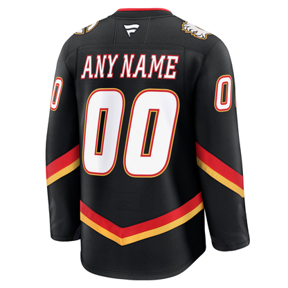 Customizable Calgary Flames 2024 Fanatics Premium Official THIRD ALTERNATE NHL Jersey