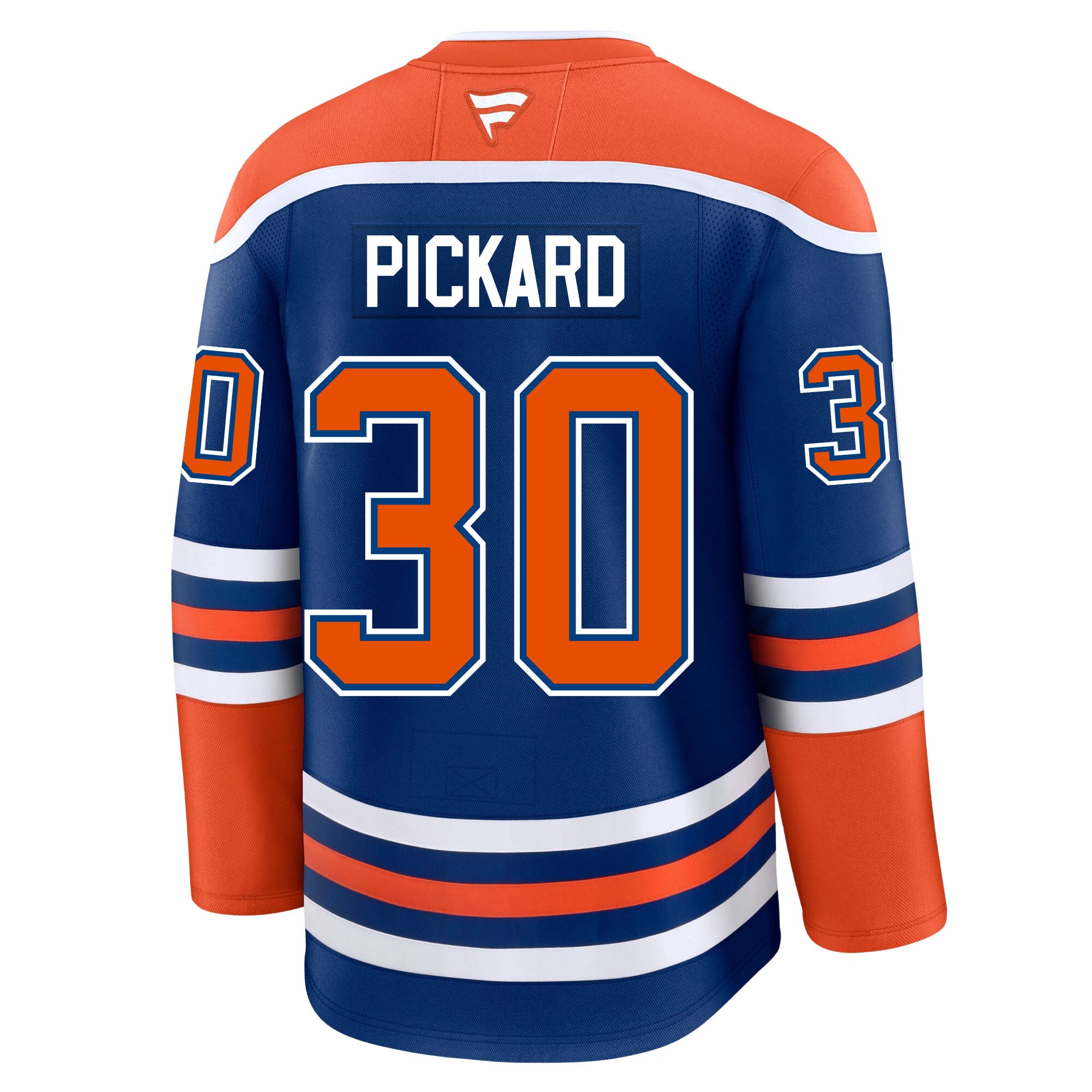 Calvin Pickard Edmonton Oilers Fanatics Premium Home Jersey ...