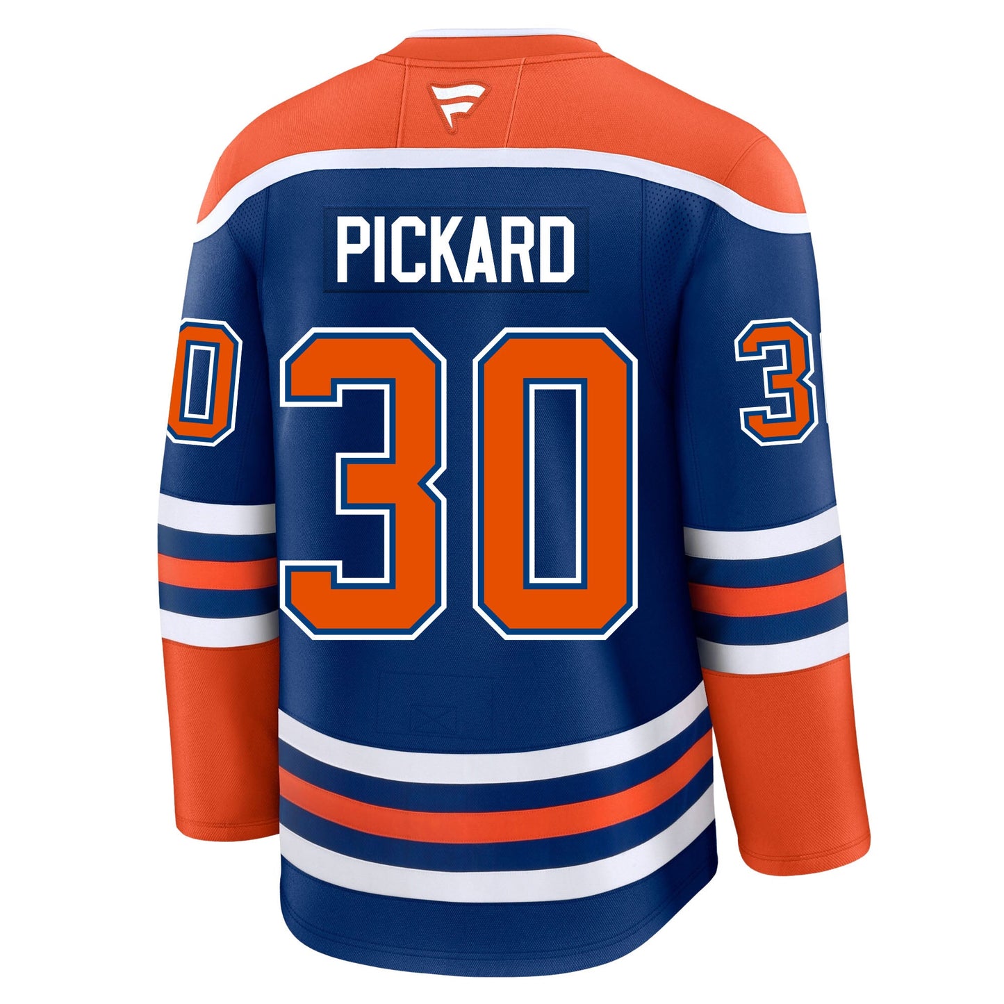 Calvin Pickard Edmonton Oilers Fanatics Premium Home Jersey