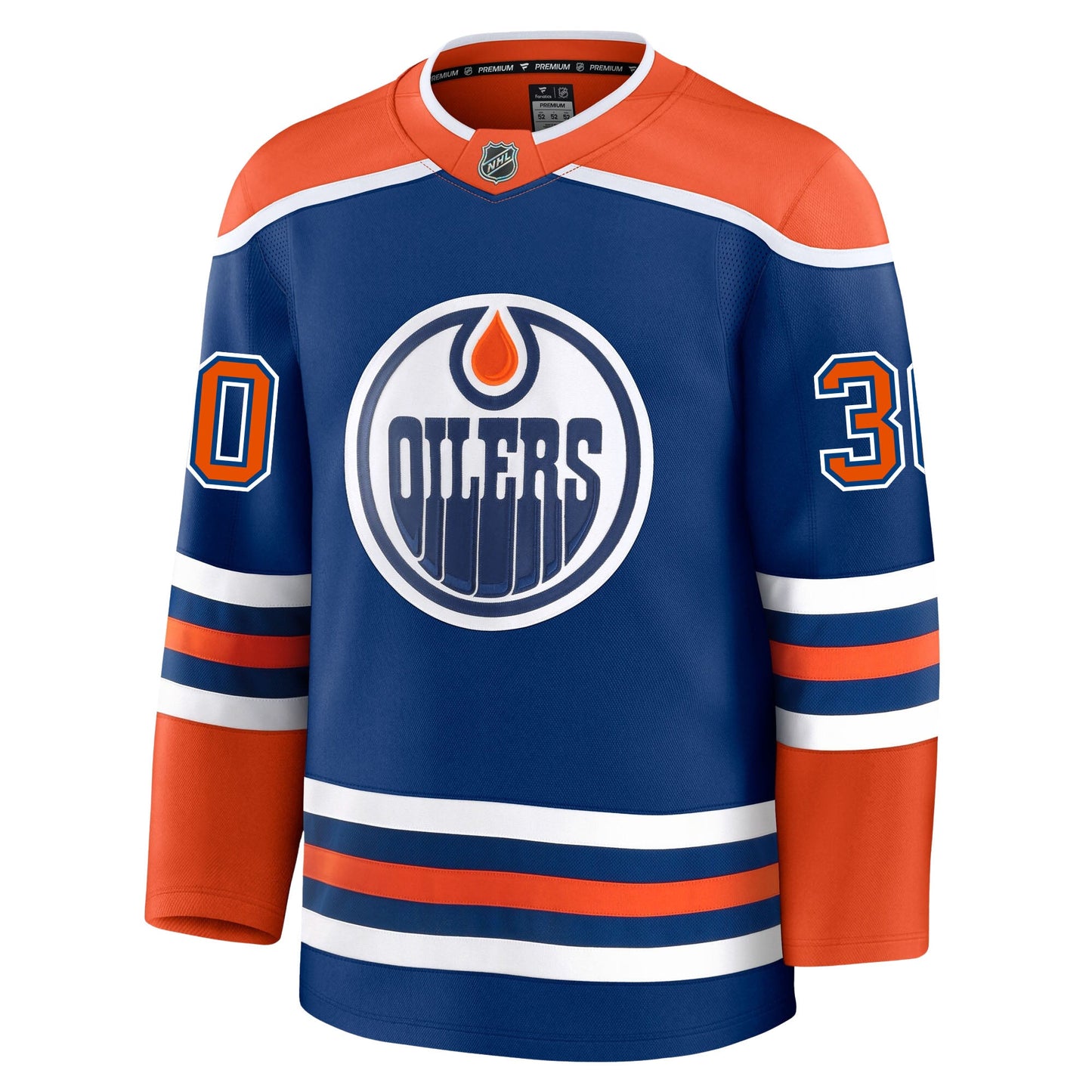 Calvin Pickard Edmonton Oilers Fanatics Premium Home Jersey