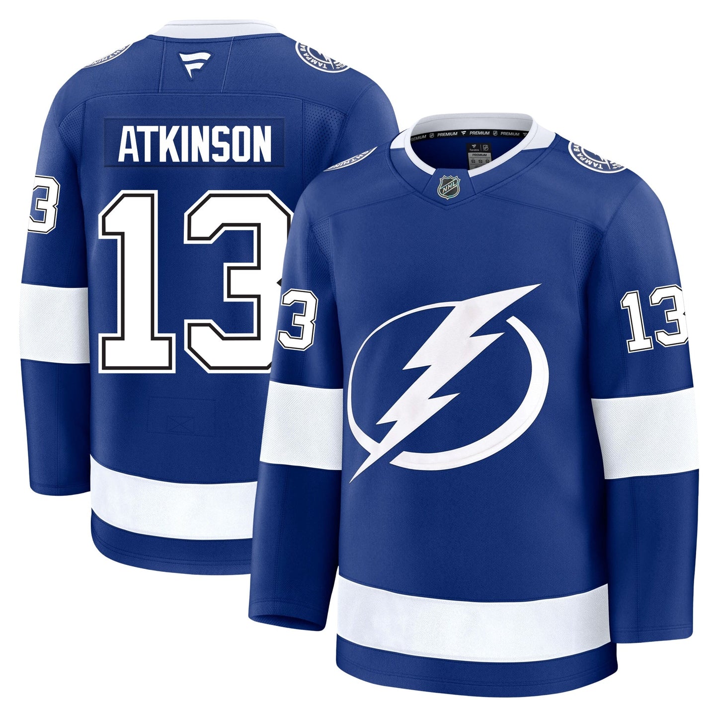 Cam Atkinson Tampa Bay Lightning Fanatics Premium Home Jersey