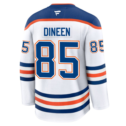 Cam Dineen Edmonton Oilers Fanatics Premium Away Jersey