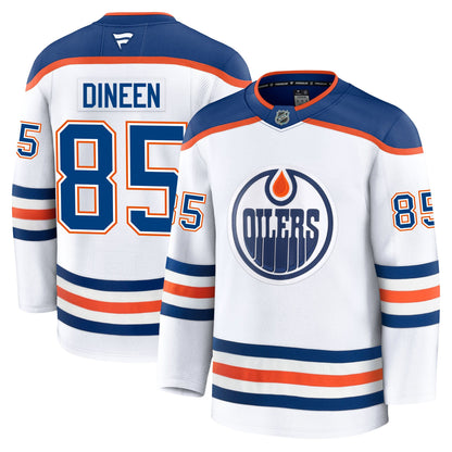 Cam Dineen Edmonton Oilers Fanatics Premium Away Jersey