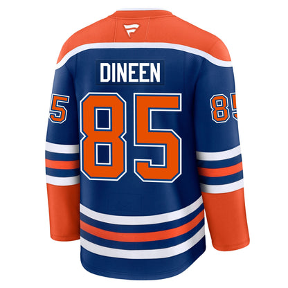 Cam Dineen Edmonton Oilers Fanatics Premium Home Jersey
