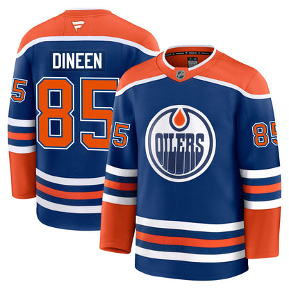 Cam Dineen Edmonton Oilers Fanatics Premium Home Jersey
