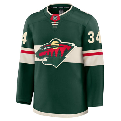 Cameron Crotty Minnesota Wild Fanatics Premium Home Jersey