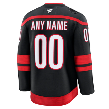 Customizable Carolina Hurricanes Fanatics Premium Official NHL Home Jersey With 2026 Stanley Cup Final Patch