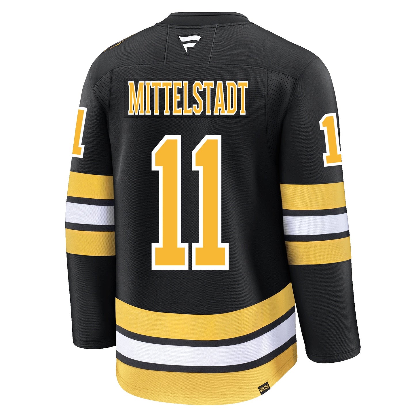 Casey Mittelstadt Boston Bruins Fanatics Home Premium Jersey