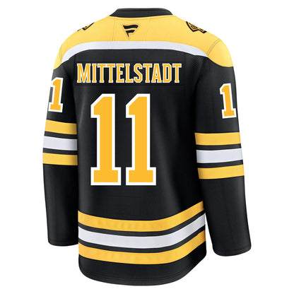 Casey Mittelstadt Boston Bruins Fanatics Premium Home Jersey