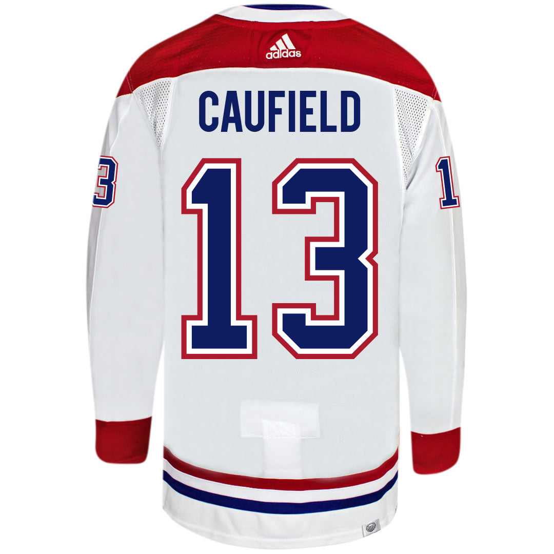 Cole Caufield Montreal Canadiens Adidas Primegreen Authentic NHL Hockey Jersey