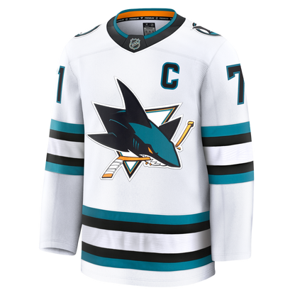 Macklin Celebrini San Jose Sharks Fanatics Premium Away Jersey