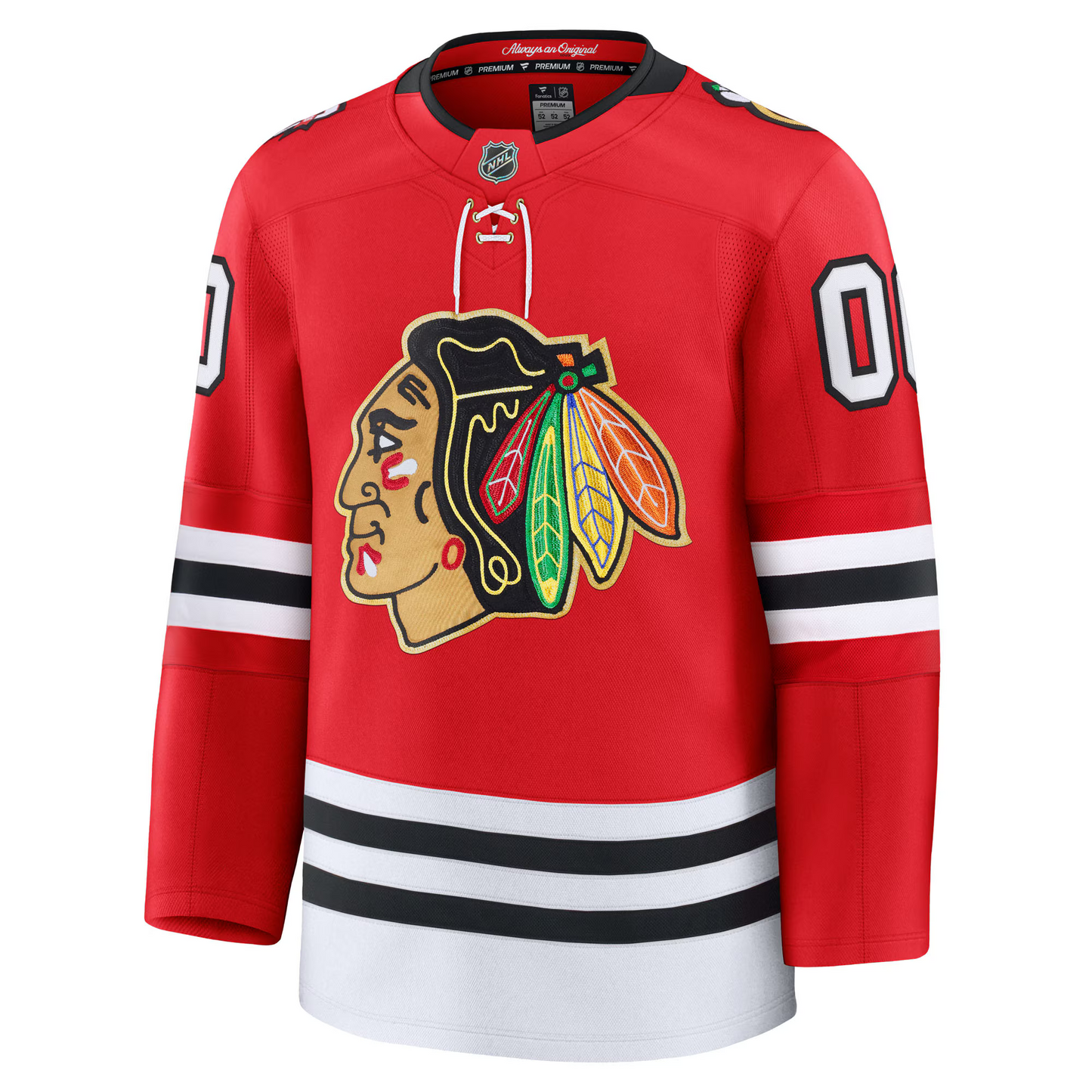 Customizable Chicago Blackhawks Fanatics Premium Centennial Jersey