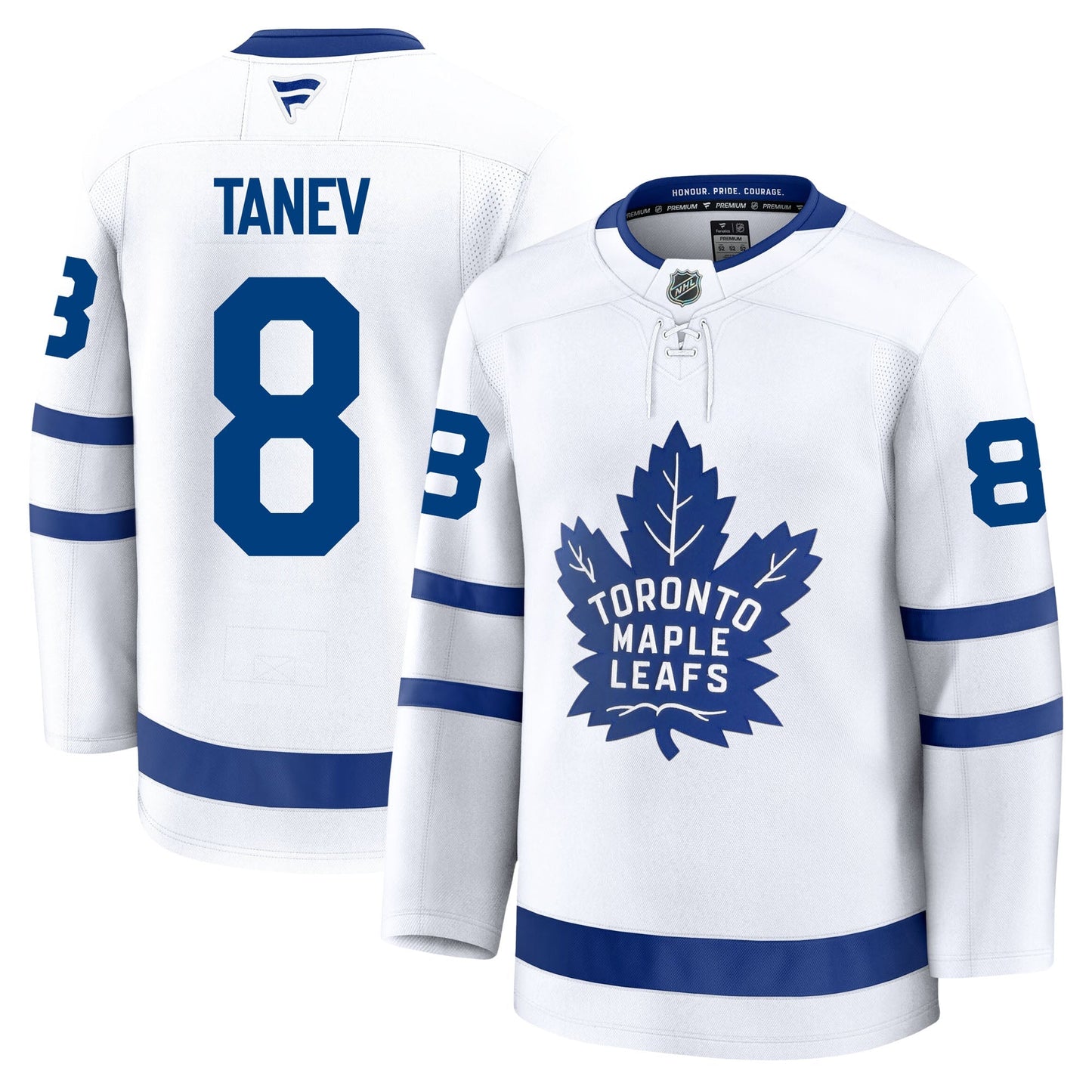 Chris Tanev Toronto Maple Leafs Fanatics Premium Away Jersey