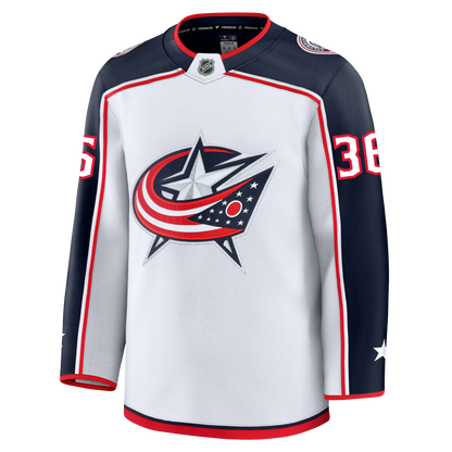 Christian Fischer Columbus Blue Jackets Fanatics Premium Away Jersey