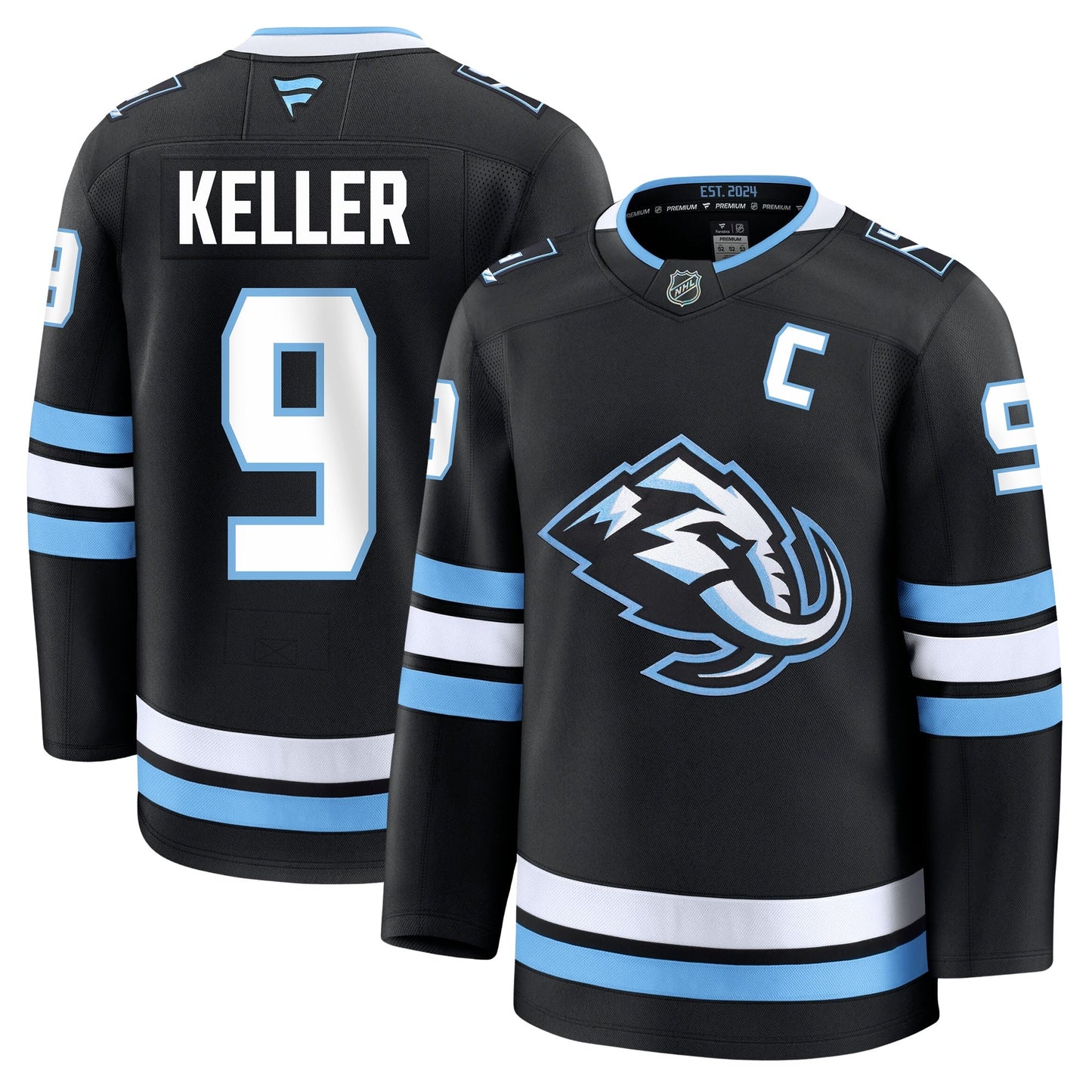 Clayton Keller Utah Mammoth Fanatics Home Premium Jersey