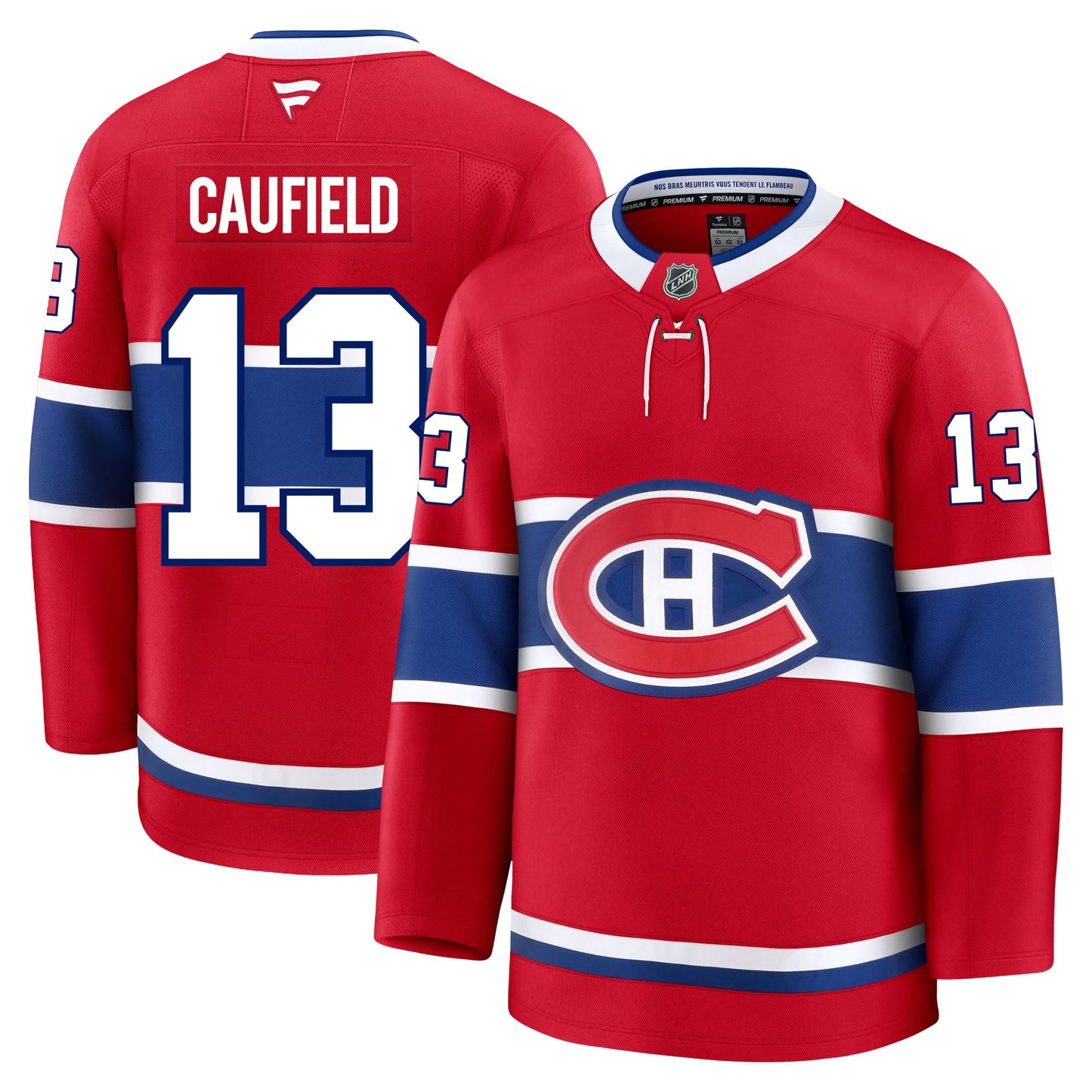 Cole Caufield Montreal Canadiens Fanatics Premium Home Jersey