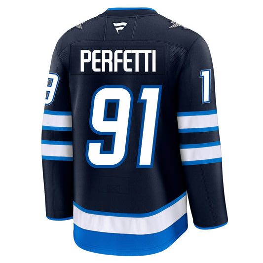 Cole Perfetti Winnipeg Jets Fanatics Premium Home Jersey
