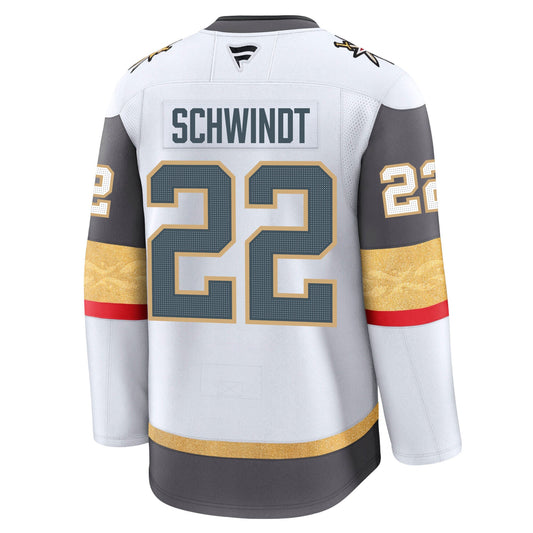 Cole Schwindt Vegas Golden Knights Fanatics Premium Away Jersey