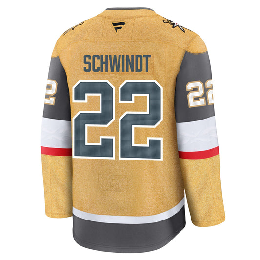 Cole Schwindt Vegas Golden Knights Fanatics Premium Home Jersey
