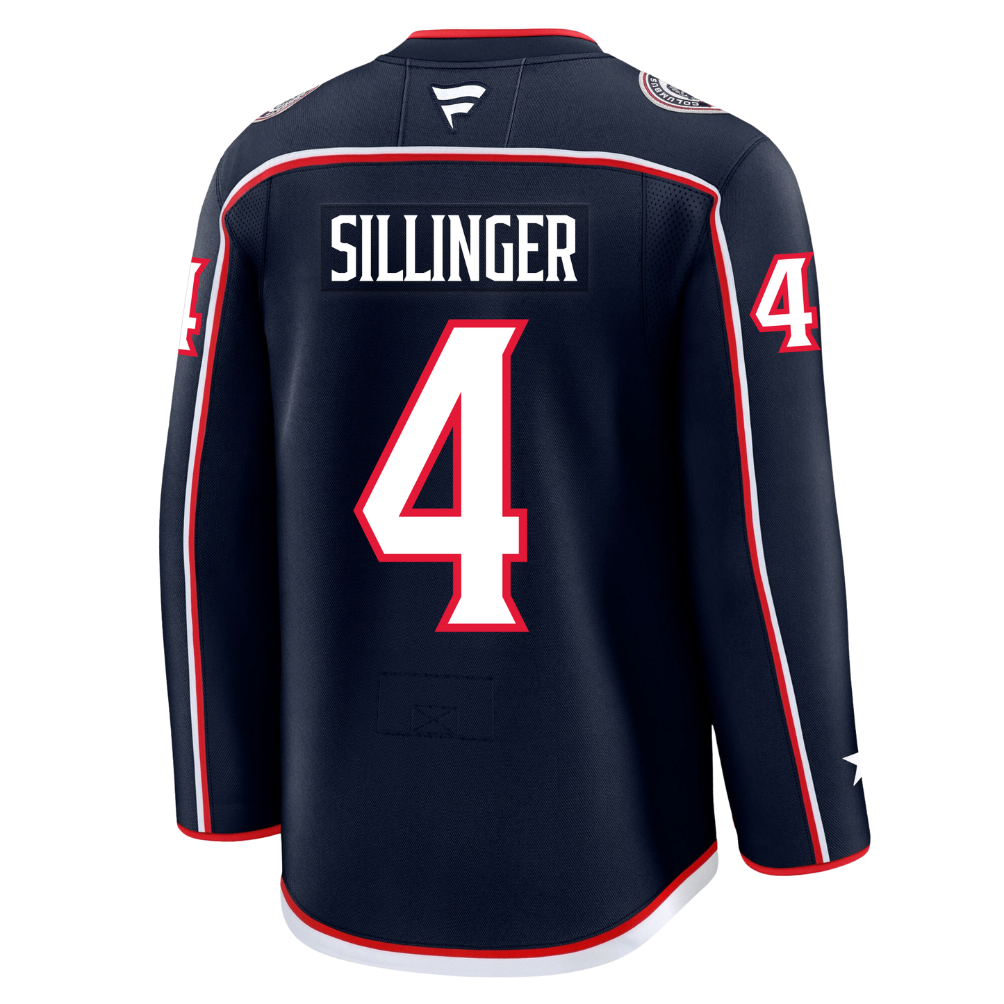 Cole Sillinger Columbus Blue Jackets Fanatics Premium Home Jersey