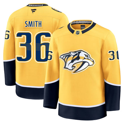 Cole Smith Nashville Predators Fanatics Premium Home Jersey