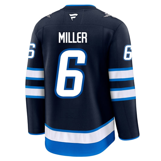 Colin Miller Winnipeg Jets Fanatics Premium Home Jersey