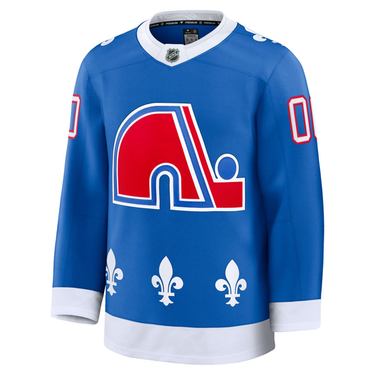 Customizable Colorado Avalanche Fanatics Premium Official Alternate Nordiques Jersey