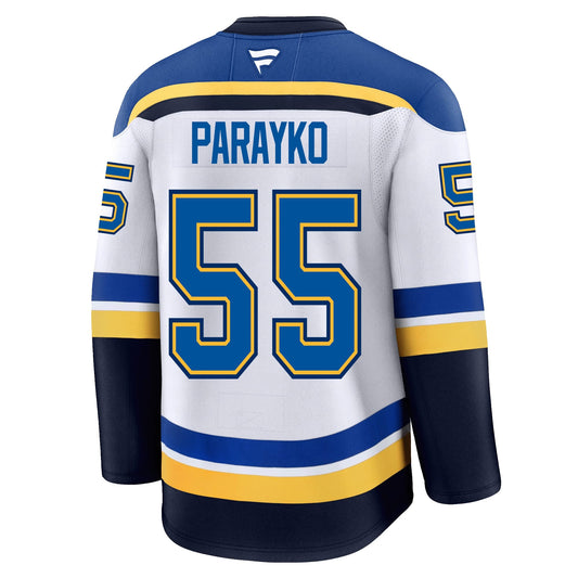 Colton Parayko St. Louis Blues Fanatics Premium Away Jersey