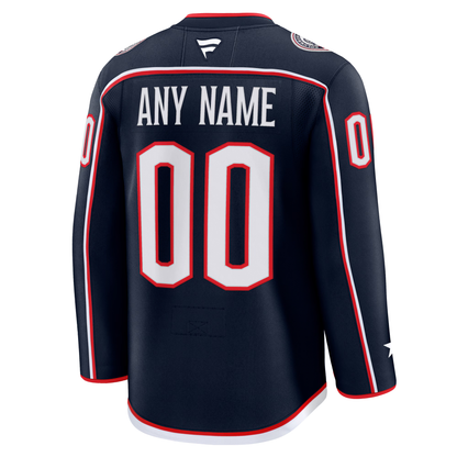 Customizable Columbus Blue Jackets 2024 Fanatics Premium Official HOME NHL Jersey