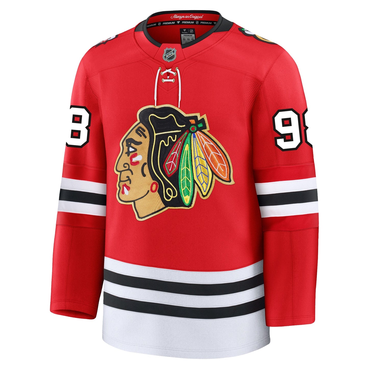 Connor Bedard Chicago Blackhawks Fanatics Centennial Premium Jersey