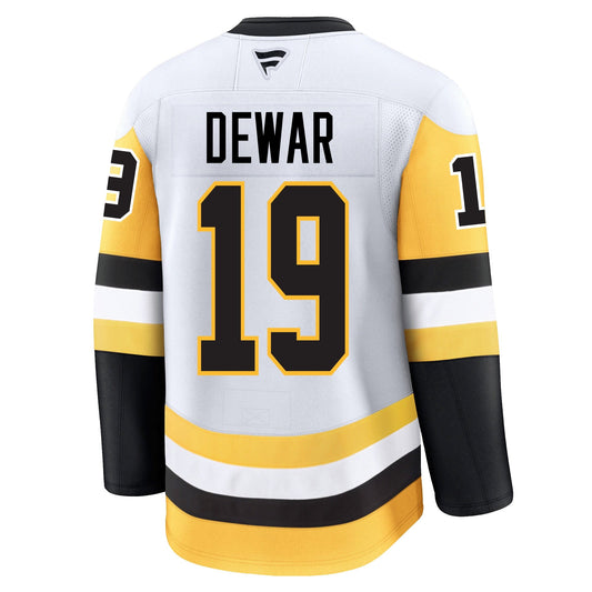 Connor Dewar Pittsburgh Penguins Fanatics Premium Away Jersey