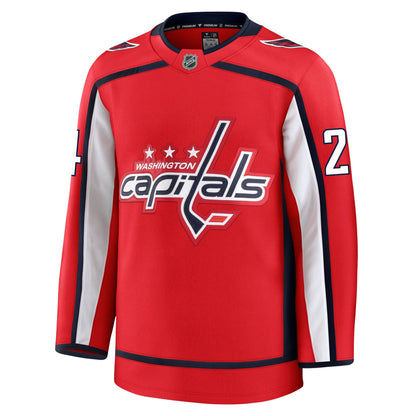 Connor Mcmichael Washington Capitals Fanatics Premium Home Jersey
