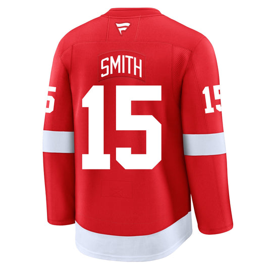 Craig Smith Detroit Red Wings Fanatics Premium Home Jersey