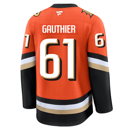 Cutter Gauthier Anaheim Ducks Fanatics Premium Home Jersey