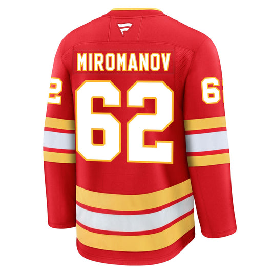 Daniil Miromanov Calgary Flames Fanatics Premium Home Jersey