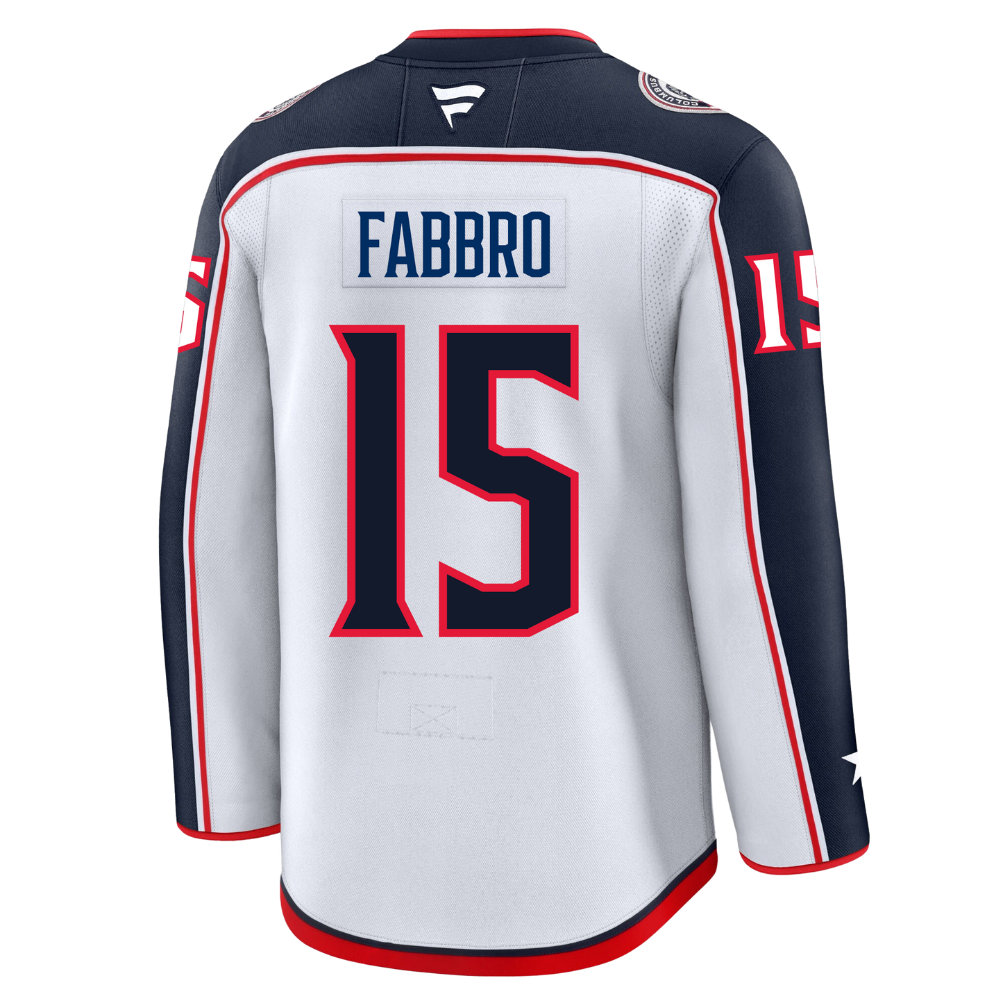 Dante Fabbro Columbus Blue Jackets Fanatics Premium Away Jersey