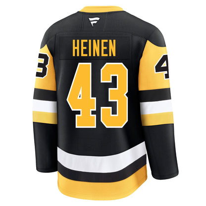 Danton Heinen Pittsburgh Penguins Fanatics Premium Home Jersey