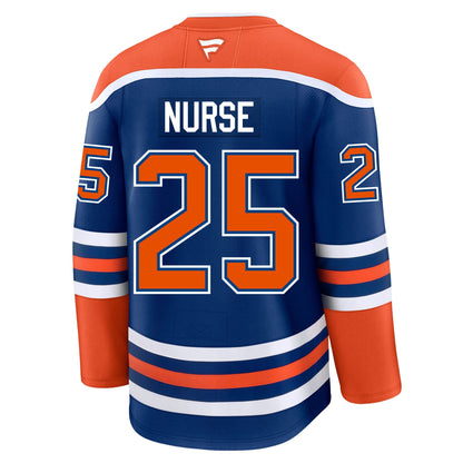 Darnell Nurse Edmonton Oilers Fanatics Premium Home Jersey