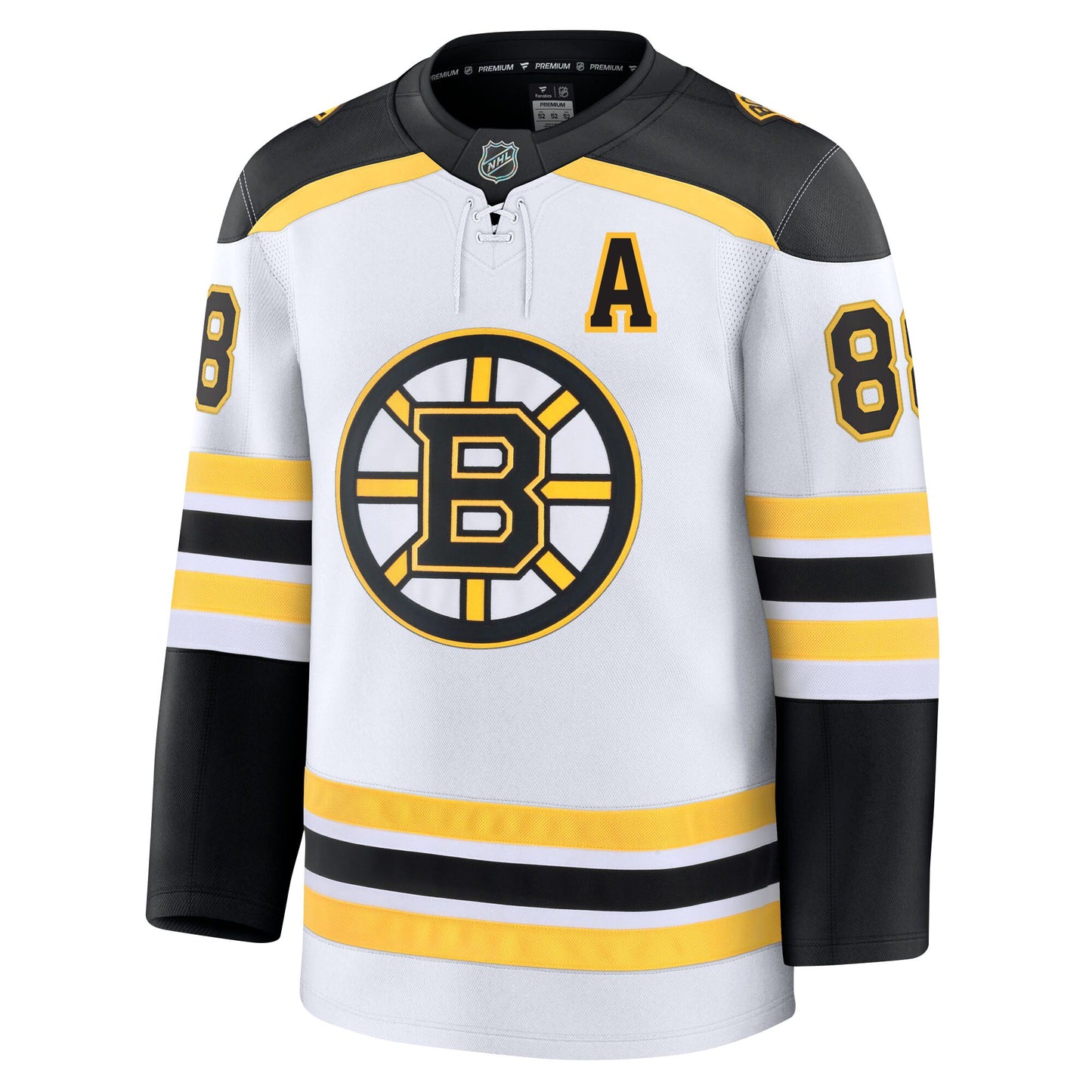 David Pastrnak Boston Bruins Fanatics Premium Away Jersey