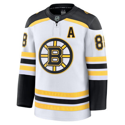 David Pastrnak Boston Bruins Fanatics Premium Away Jersey