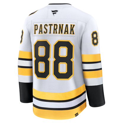 David Pastrnak Boston Bruins Fanatics Away Premium Jersey
