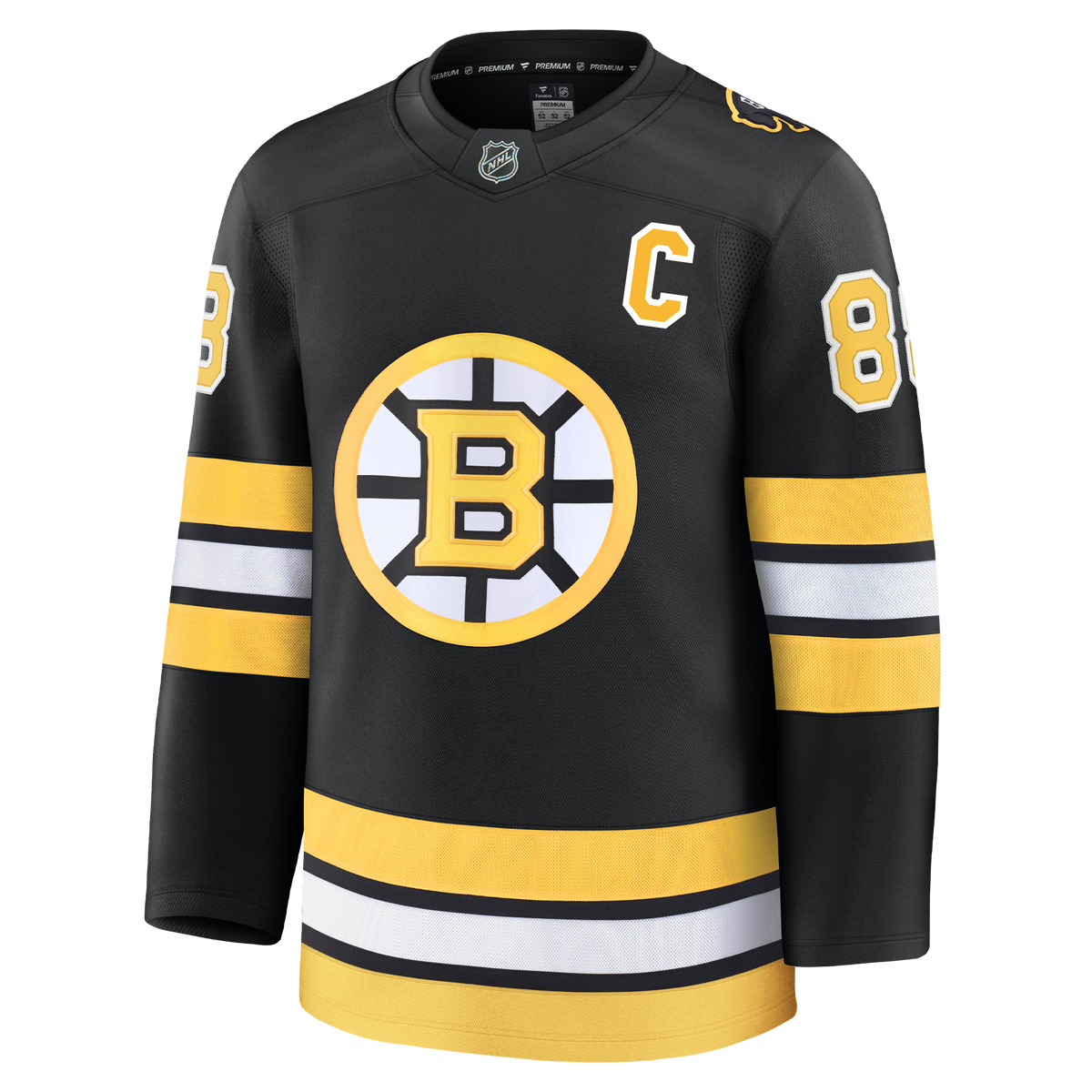 David Pastrnak Boston Bruins Fanatics Home Premium Jersey