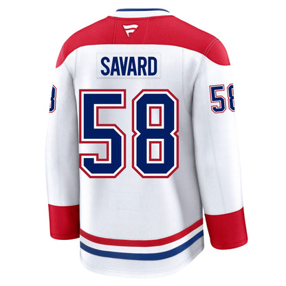 David Savard Montreal Canadiens Fanatics Premium Away Jersey