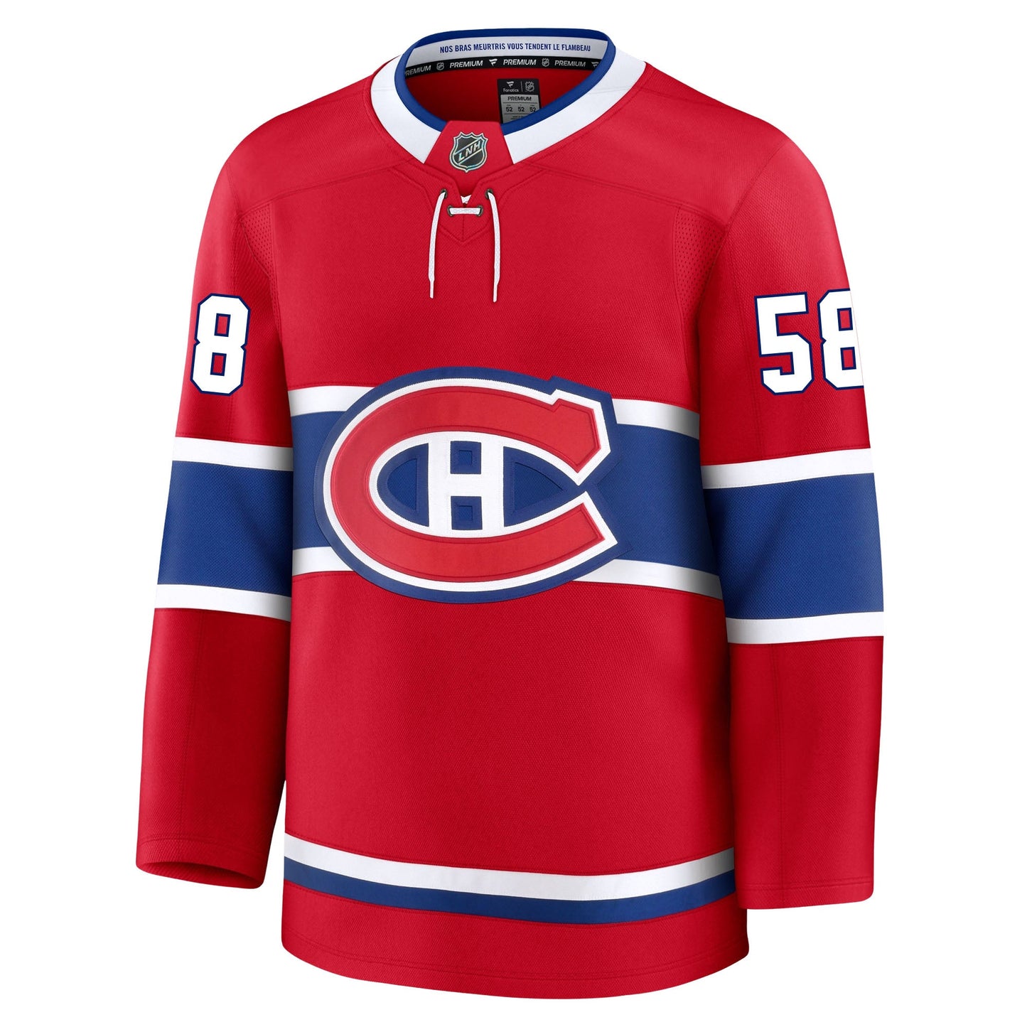 David Savard Montreal Canadiens Fanatics Premium Home Jersey